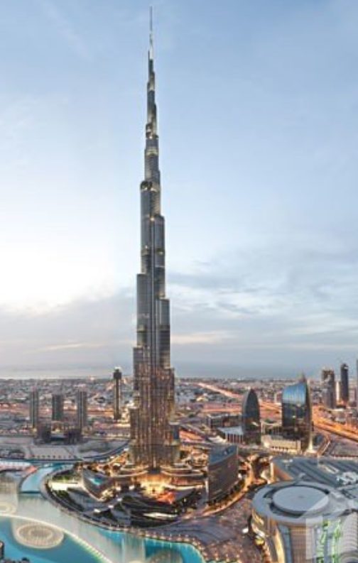 Burj Khalifa in the Evening