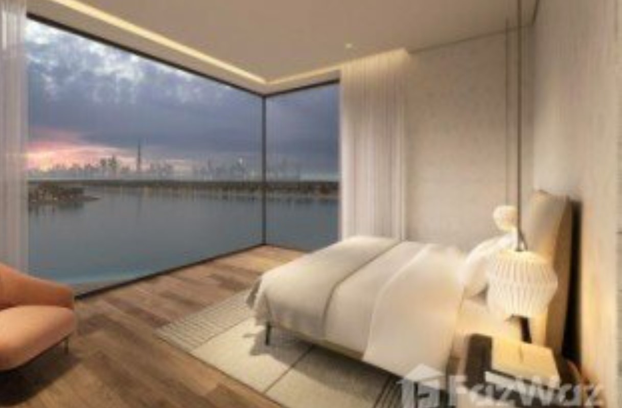 luxury bedroom overlooking the sea