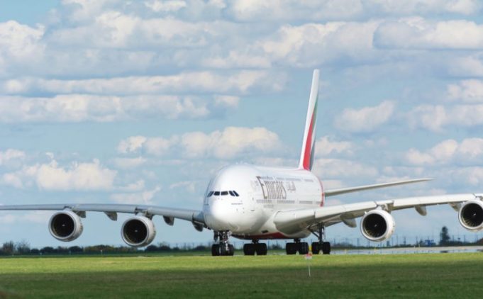 Emirates-A-380-Taking-Off