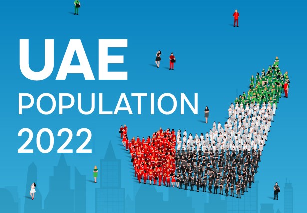 UAE Population Infographic